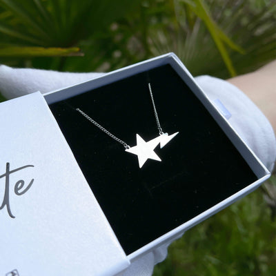 Shooting Star Kette Silber