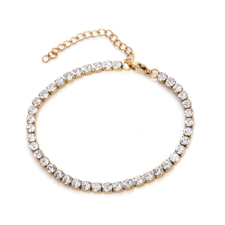 Tennis Armband in Gold 4mm